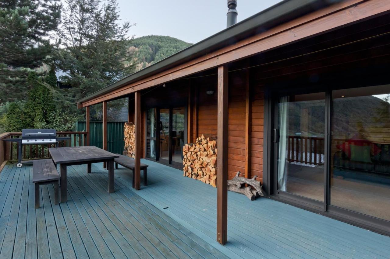 Kereru Cottage, Cosy Log Cabin, Serene Lake & Mountain Views Queenstown Eksteriør bilde
